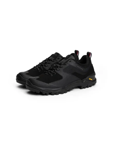Tommy Hilfiger Sneakers Vibram Low Runner Tech negru