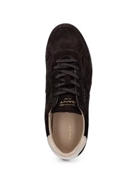 Sneakerși Gant din piele de căprioară maro