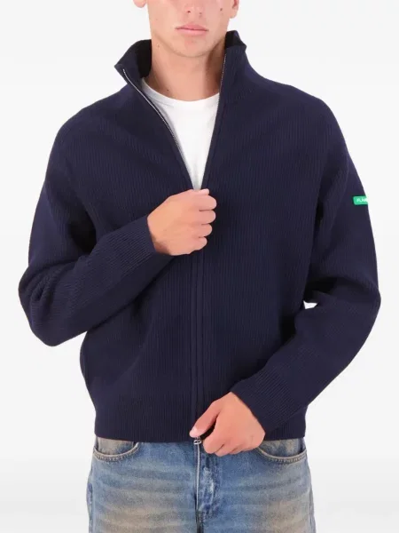 Cardigan Flâneur tricotate albastru