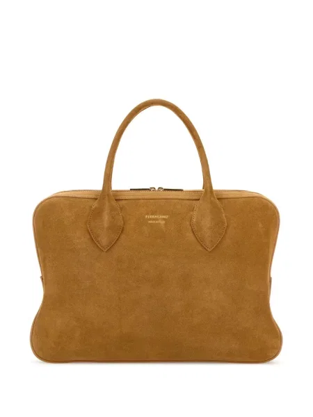 Geantă Ferragamo maro