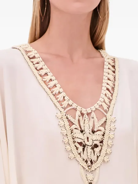 Sukienka Alexis z koralikami garniturowa