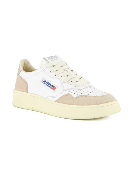 Sneakersy Autry skórzane białe