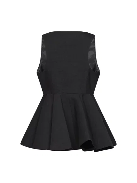 Top Ami Paris wełniany czarny