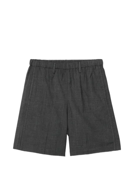 Pantaloni scurți Jnby din țesătură twill gri