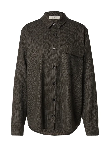 RÆRE by Lorena Rae Bluză maro