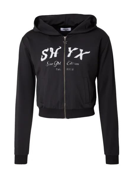SHYX Hanorac negru alb