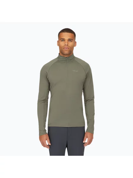 Mikina Rab Sonic light khaki zelená