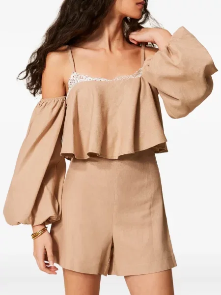 Salopetă Twinset din dantelă