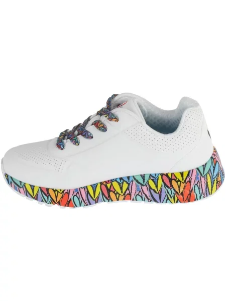 Pantofi Skechers alb