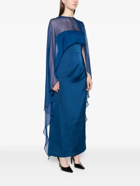 Rochie Simkhai din organza albastru