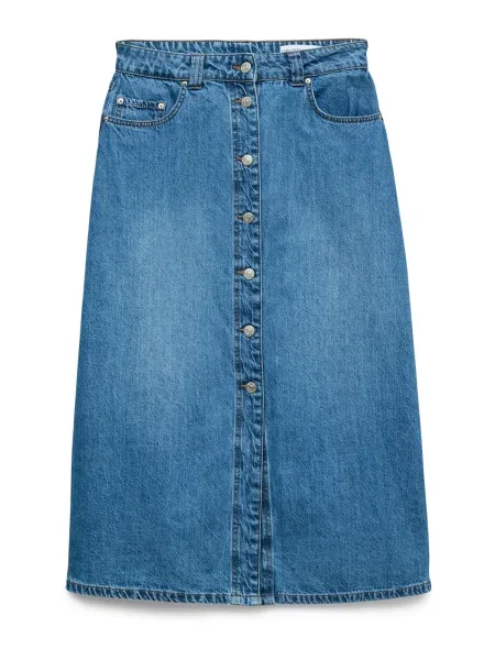 VERO MODA Fustă VMBIRKLEY denim albastru