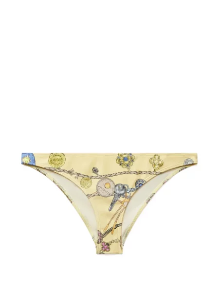 Bikini Versace cu imagine galben