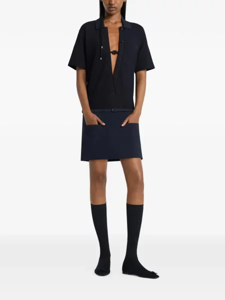 Rochie mini Courreges albastru