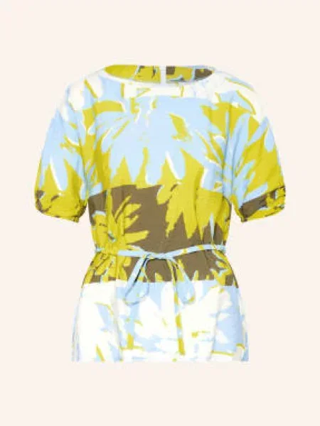 Sportalm Koszulka Z Dekoltem W Serek blau biały