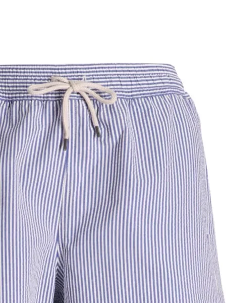 Slip de baie Polo Ralph Lauren cu broderie albastru