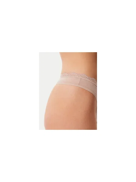 Tanga Calvin Klein Underwear bézs