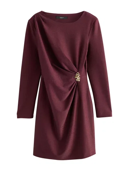 Next Rochie burgundy roșu