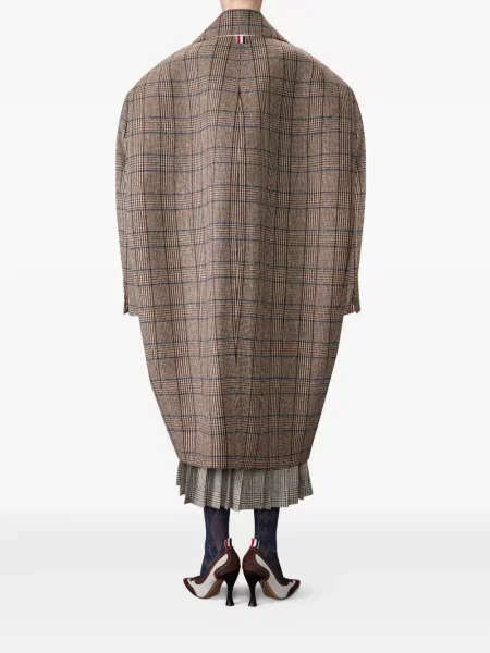 Palton Thom Browne din tweed