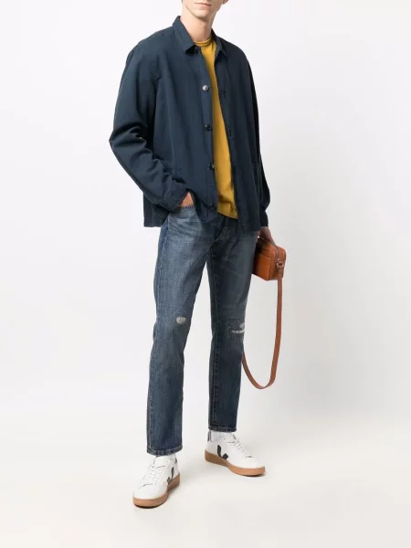 Mikina s kapucí Polo Ralph Lauren s výšivkou modrá