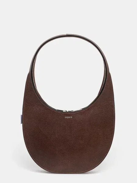 Coperni geantă de piele Soft Swipe maro