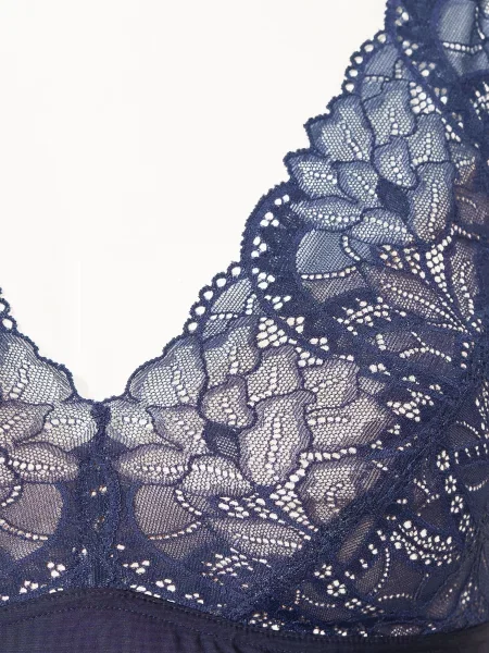 Hanro Bustier Podprsenka Azelia tmavě modrá