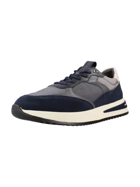 Sneakersy Stonefly zamszowe niebieskie
