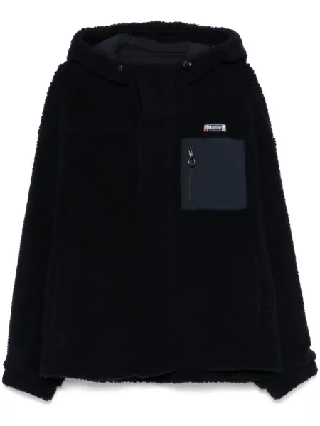 Geacă Martine Rose din fleece albastru