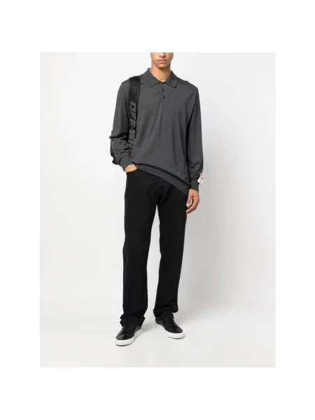 Sweter Golden Goose wełniany szary