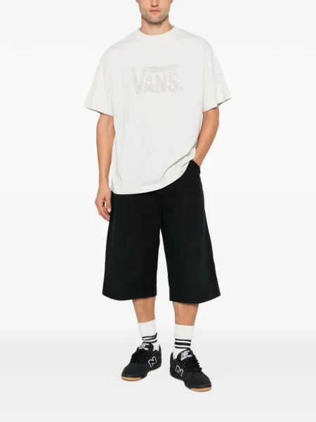 Tricou Vans cu autograf gri