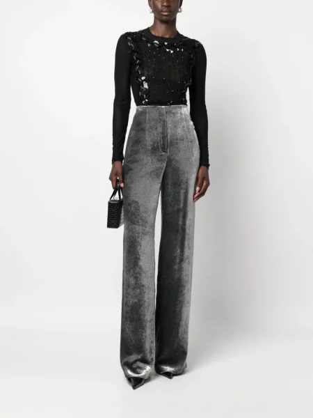 Kelnės Alberta Ferretti velvetinės