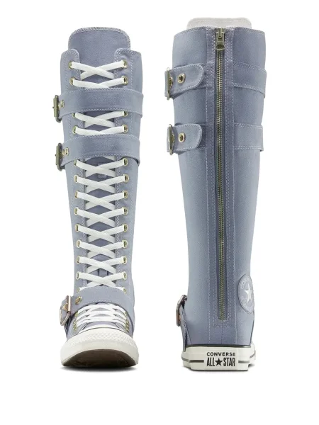Sneakerși Converse Chuck 70 cu broderie cu platformă alergare alb