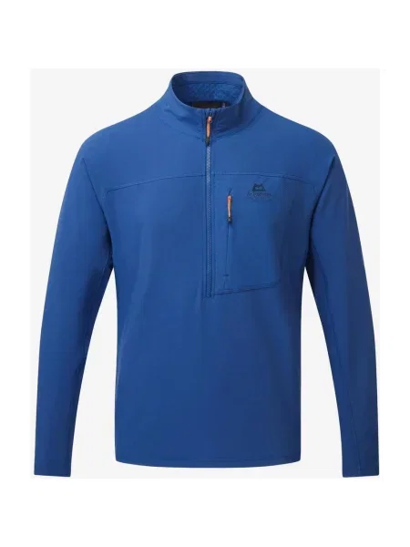 Koszulka z długim rękawem Mountain Equipment Arrow Zip admirał L niebieski