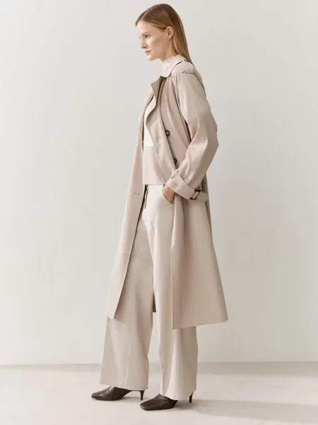 More & More Trencz beige beżowy