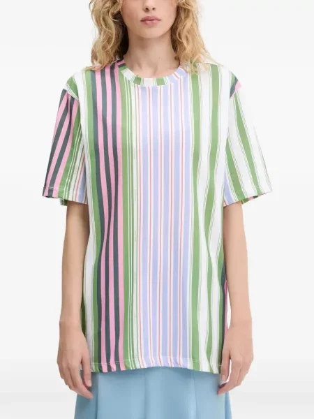 Tricou Stine Goya cu dungi verde