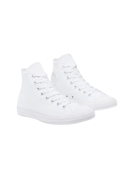Pantofi Converse de culoare solidă alb