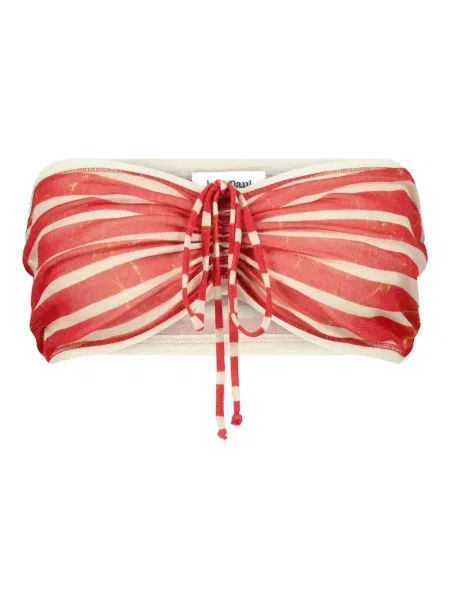 Sutien bandeau Jean Paul Gaultier cu dungi
