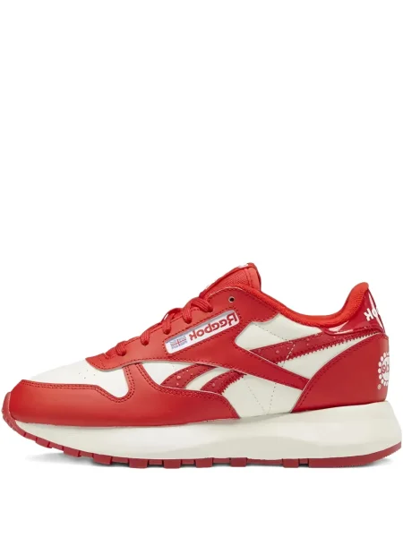 Sneakerși Reebok Classic Leather din piele clasici roșu