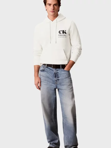 Худі Calvin Klein Jeans біле