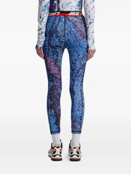 Leggings Aztech Mountain albastru