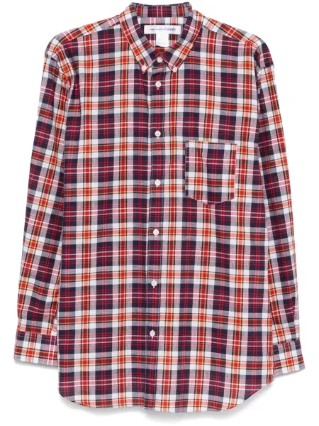 Kostkovaná košile Comme Des Garçons Shirt modrá