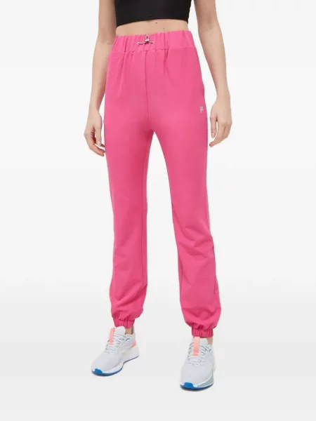 Pantaloni Fila cu cordon roz