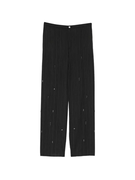 Pantaloni Jnby cu mărgele conici gri