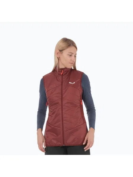 Vestă de trekking pentru femei Salewa Ortles Hyb TWR syrah