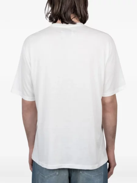 Tricou Stein cu decolteu rotund alb