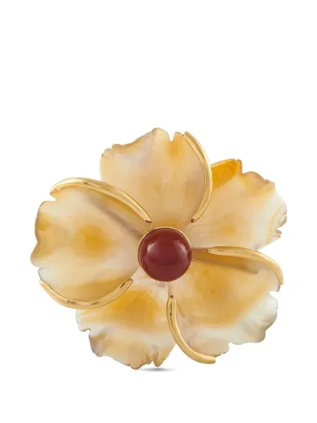 Brosa Andrew Clunn cu model floral
