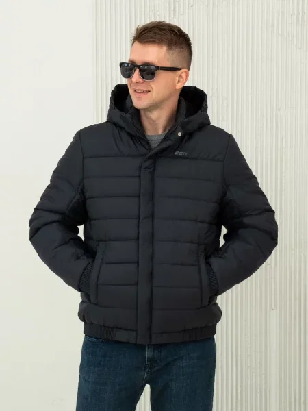 Зимова куртка City Fashion Classic синій