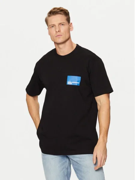 Karl Lagerfeld Jeans Tricou negru