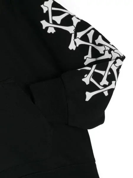 Bluza z kapturem dziecięca Amiri czarna