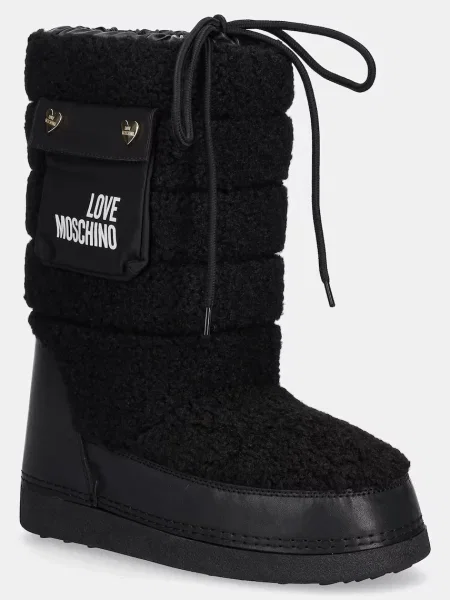 Love Moschino cizme de iarnă negru