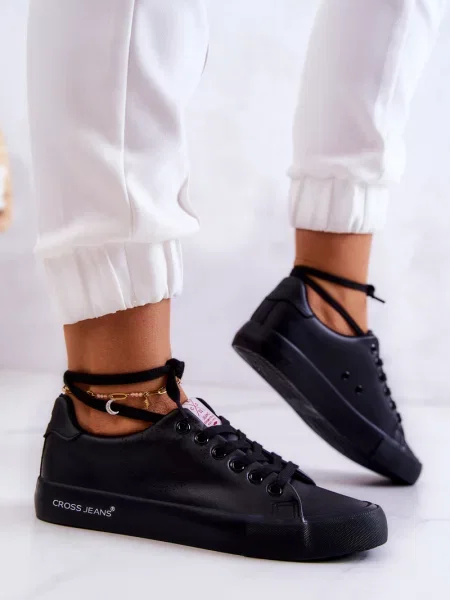 Tenisky Cross Jeans černé